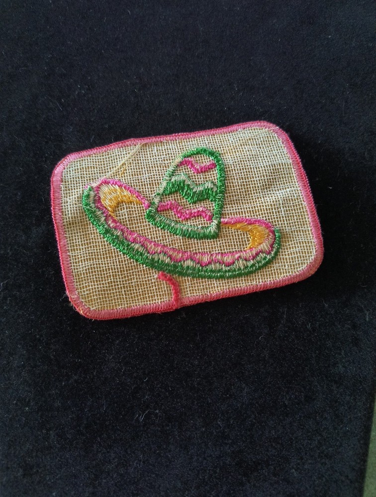 Mexico Mexican Sombrero Souvenir Patch