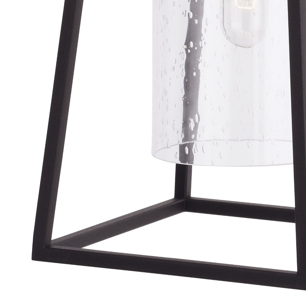 Nash 1-Light Outdoor Wall Sconce in Transitional and Rectangular Style 13.75