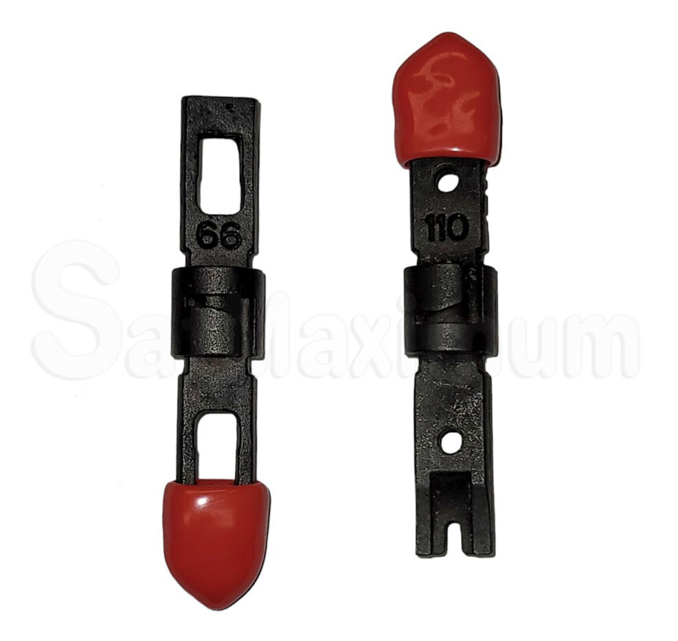 Replacement Blade Set 110/66 for Punch Down Tool Cat5e Cat6 LAN Network Wire