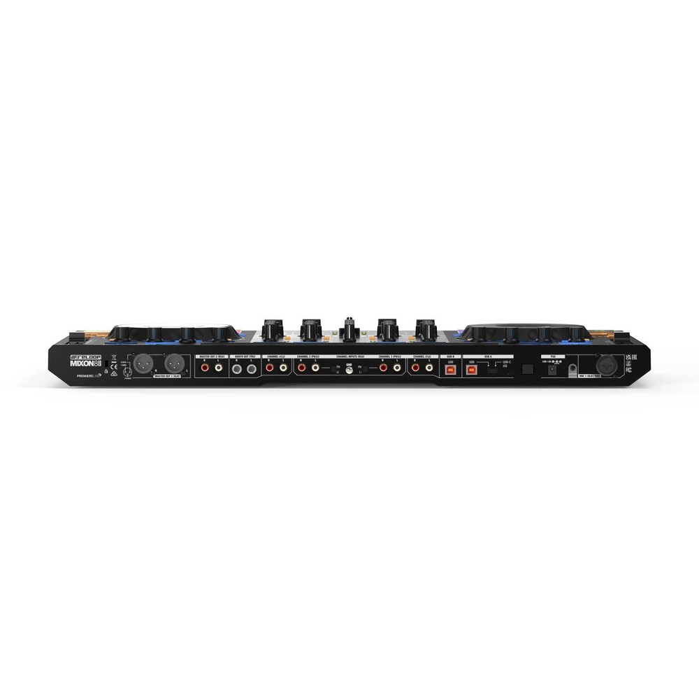 Reloop Mixon 8 Pro 4-Channel DJ Controller Serato DJ Algoriddim DJ Virtual D