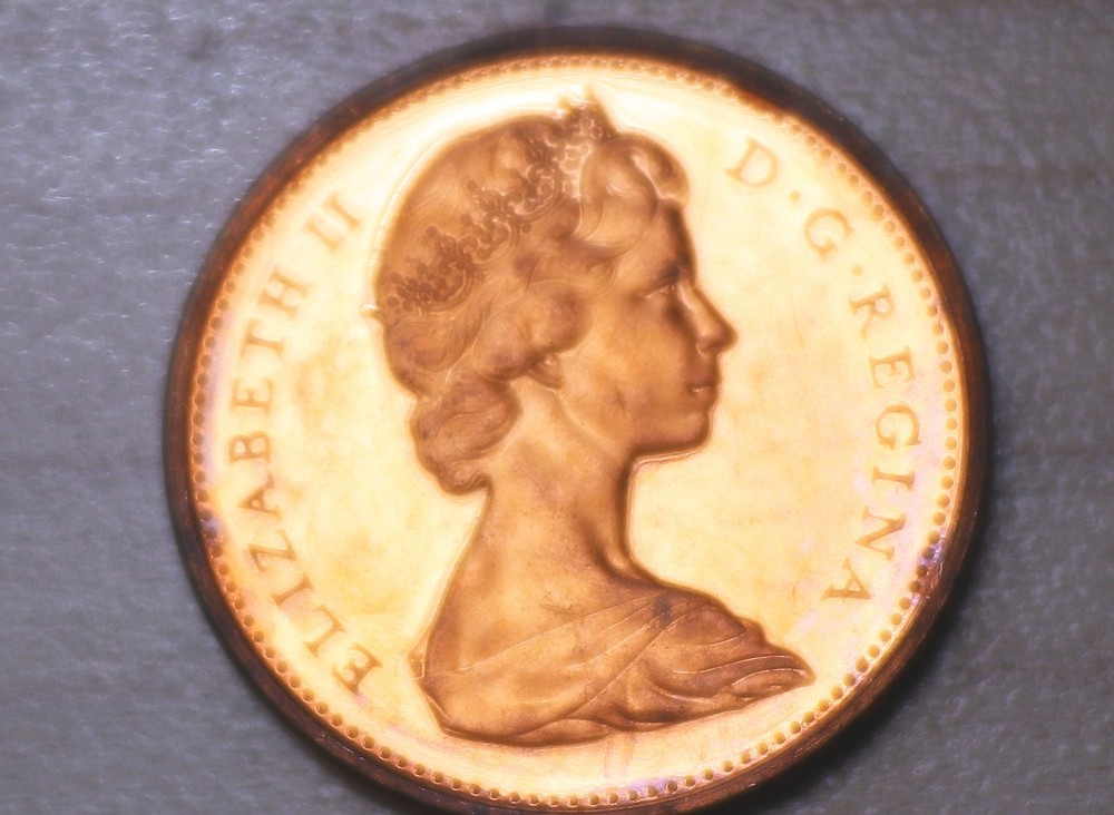 1965 Canada 1 Cent Unc.