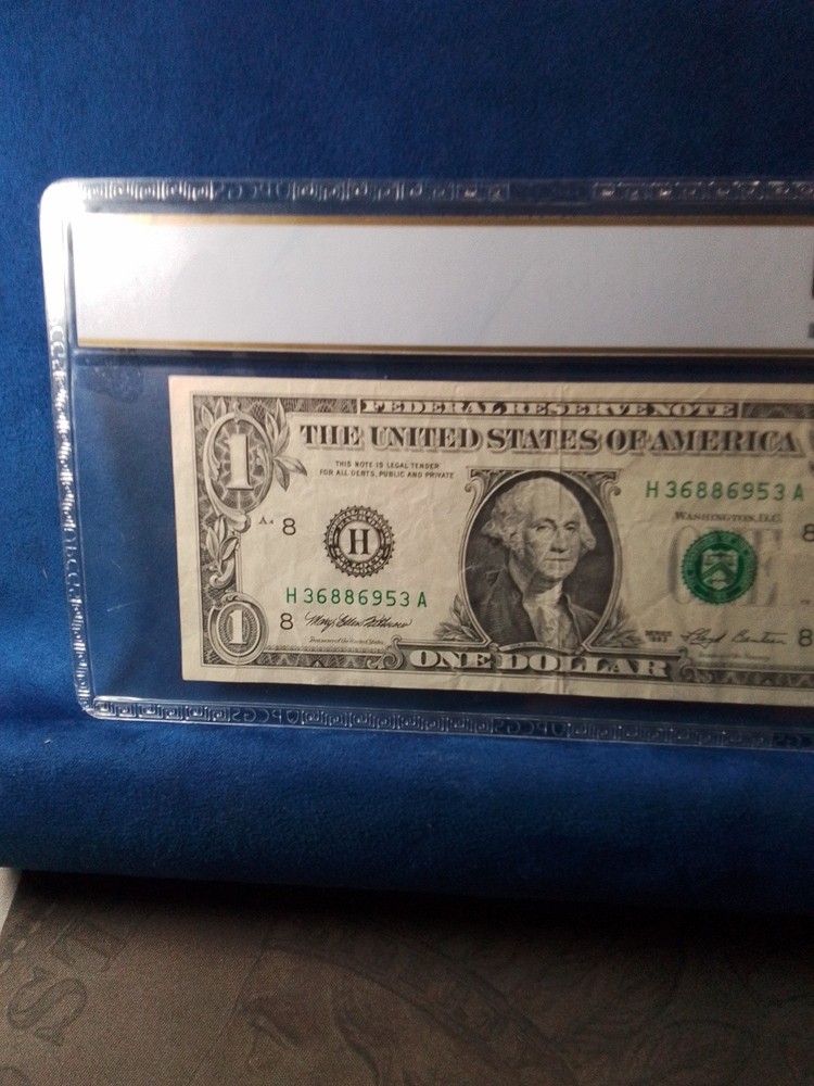 $1 1993FRN Misalignment Error, PCGS VERY FINE 30,FR 1919-H.