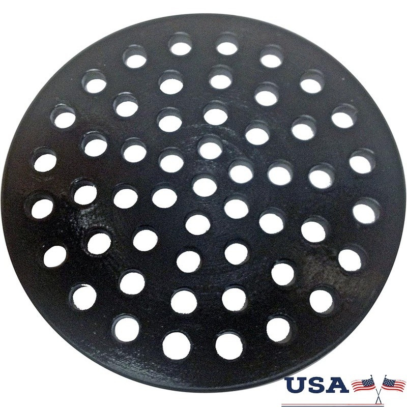 Cast Iron Drain Cover Round Strainer Durable Easy Install Drainage Solution New