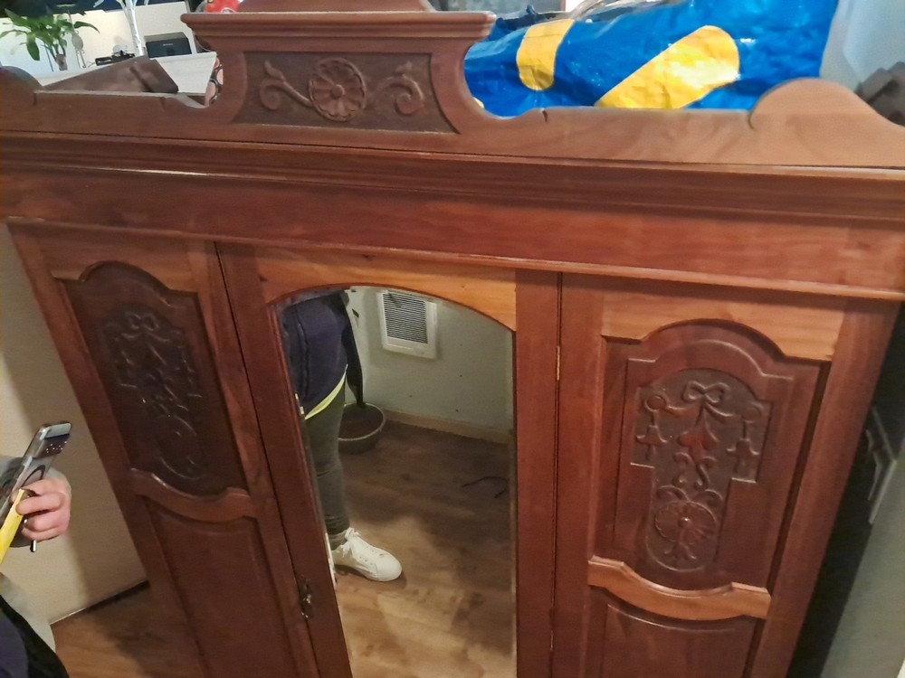 armoire antique vintage wardrobe