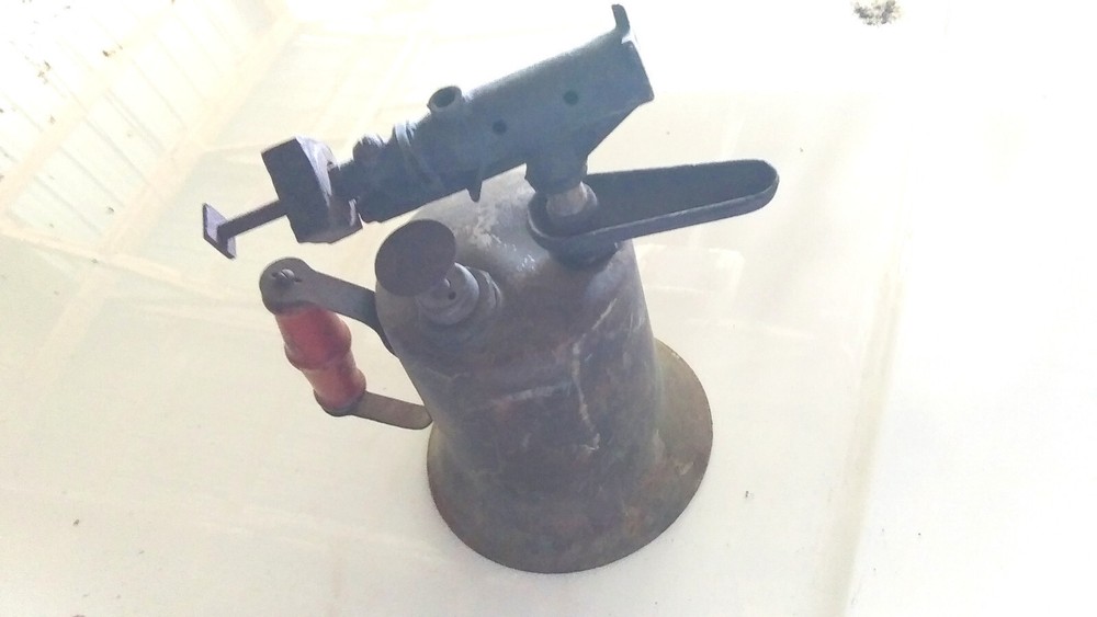Antique Brass Blow Torch
