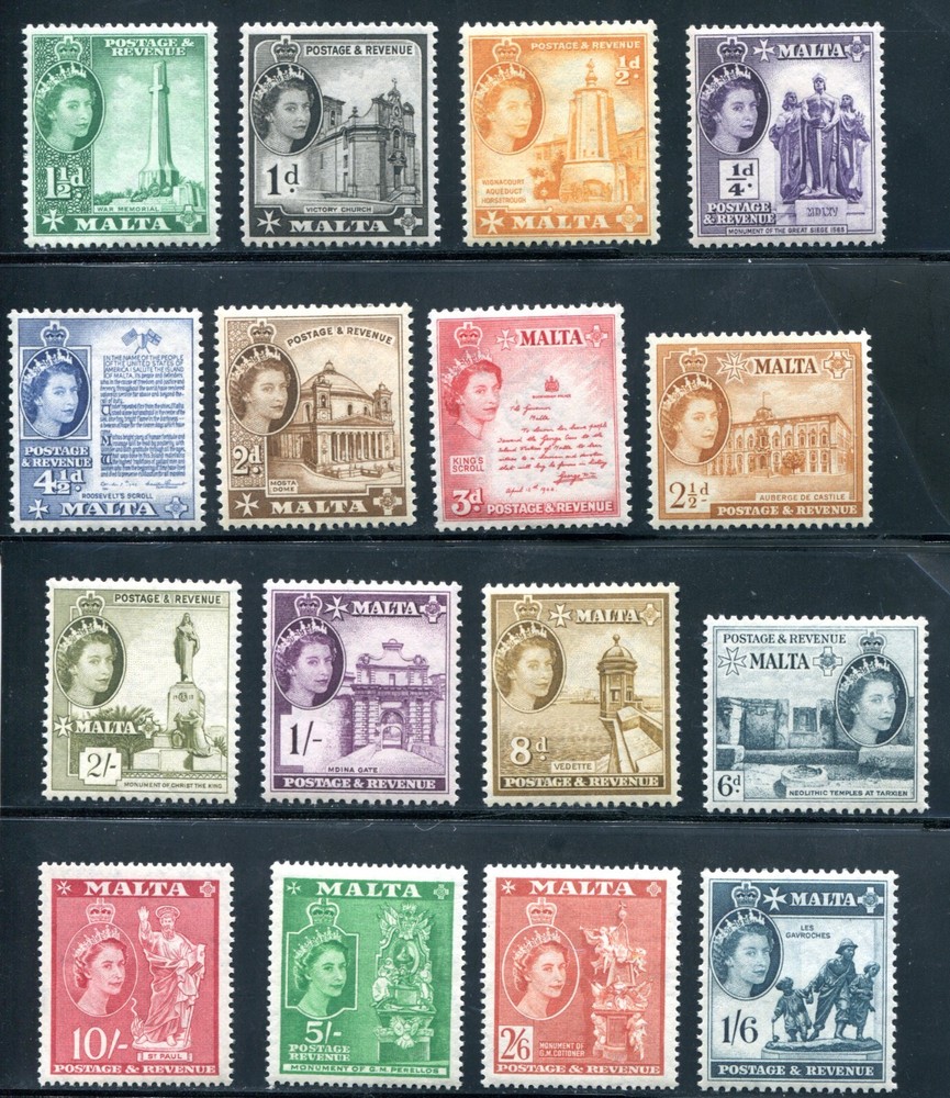 MALTA - #246 - 261 - MINT NH - VF - MISSING 262