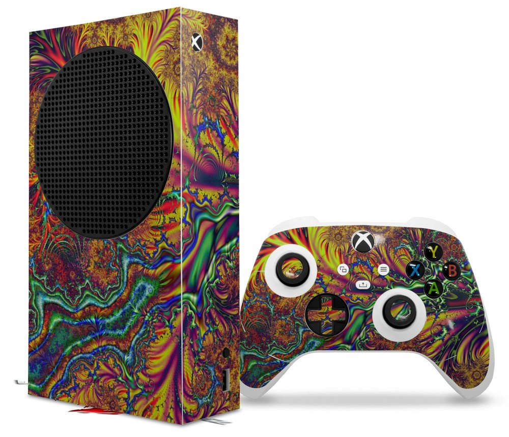 Skins XBOX Series S Console Controller Fire And Water