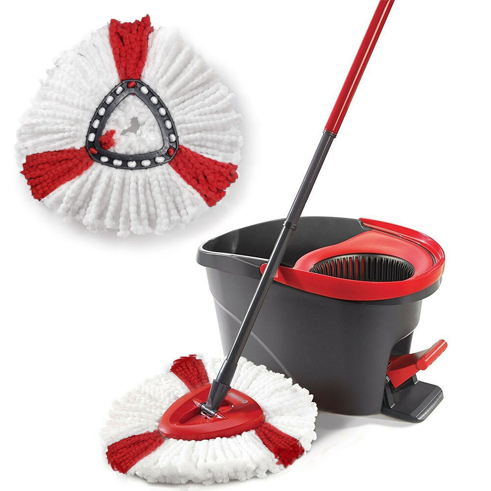 Replacement Microfiber Mop Head Easy Clean Wring Refill For O-Cedar Spin Mop