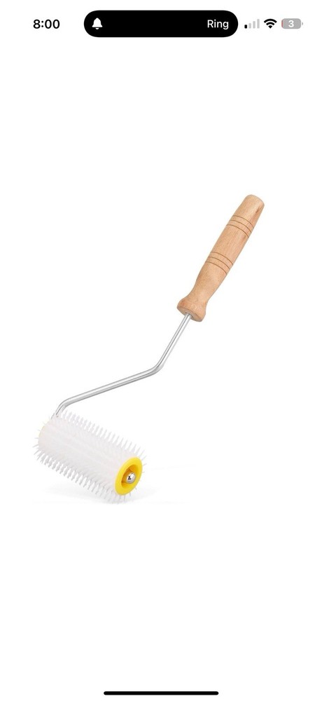 Plastic Needle Roller Uncapper Extractor Tool Beekeeping Honey Production