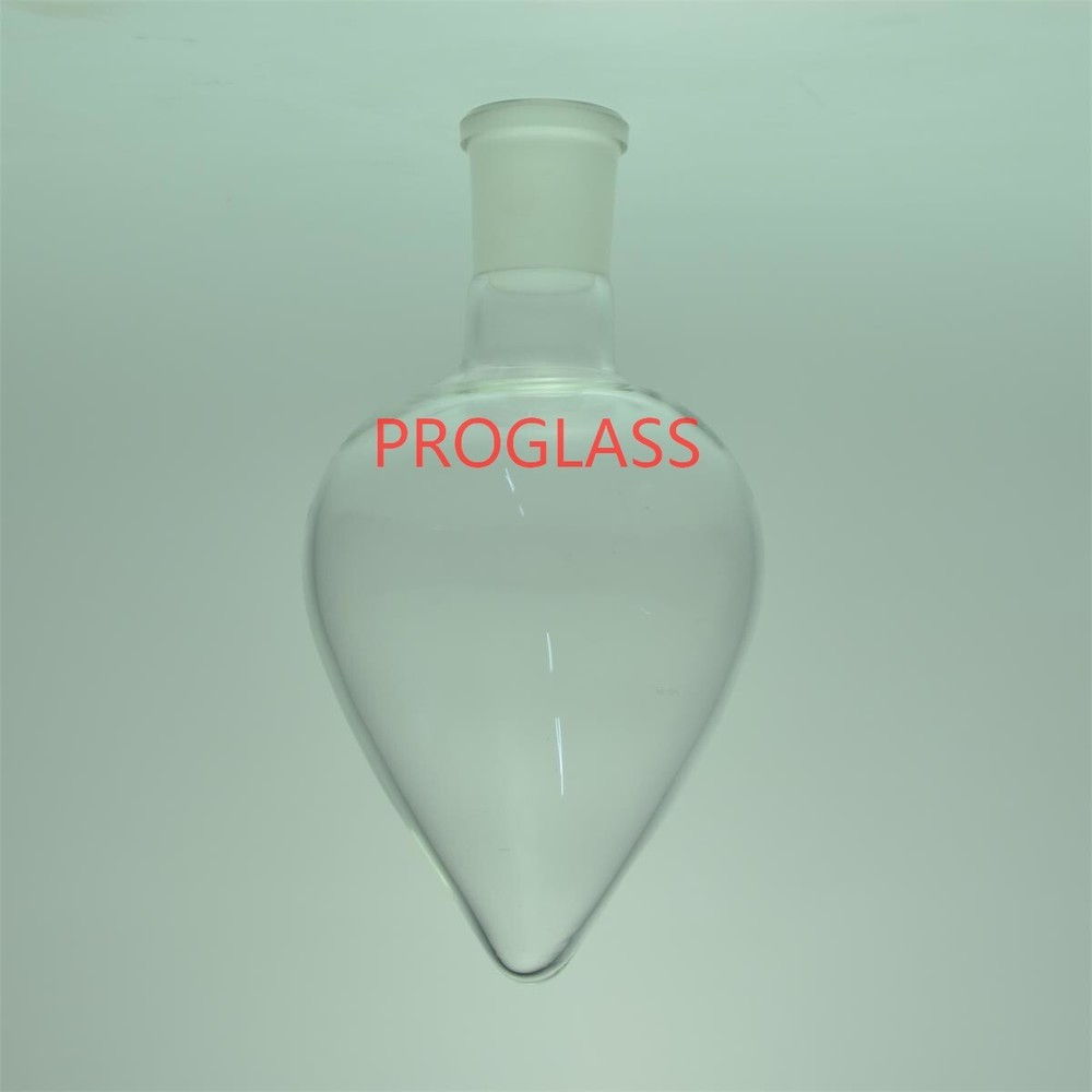 Laboratory Glass Pear Shaped Flasks 14/20 Joint