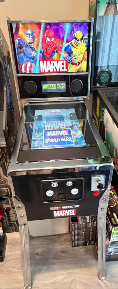 arcade1up marvel pinball