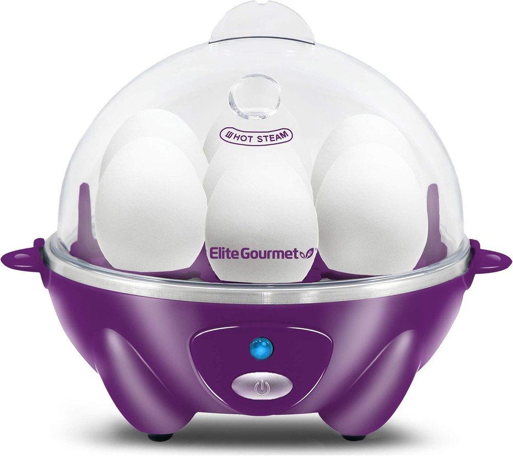 Versatile Egg Cooker: Soft, Medium & Hard Boiled in Minutes with Buzzer