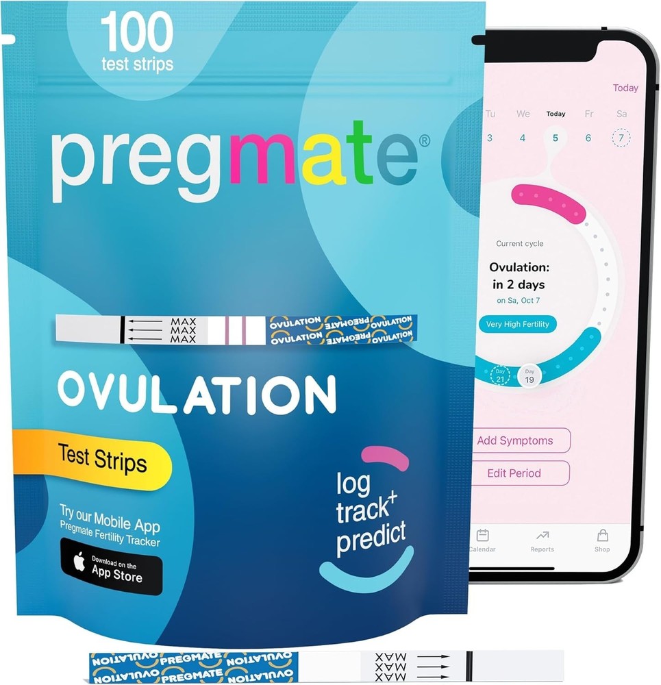 100 Count Ovulation Strips - LH Surge Detection