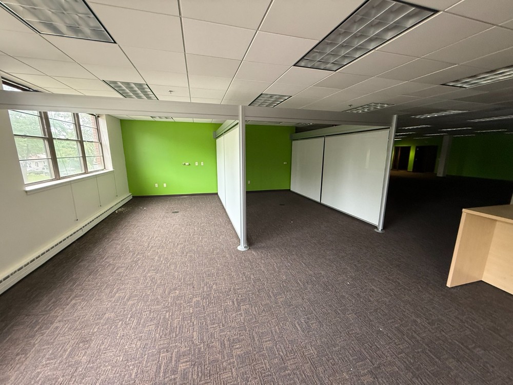 Modular Office Partition Curtain and Frame