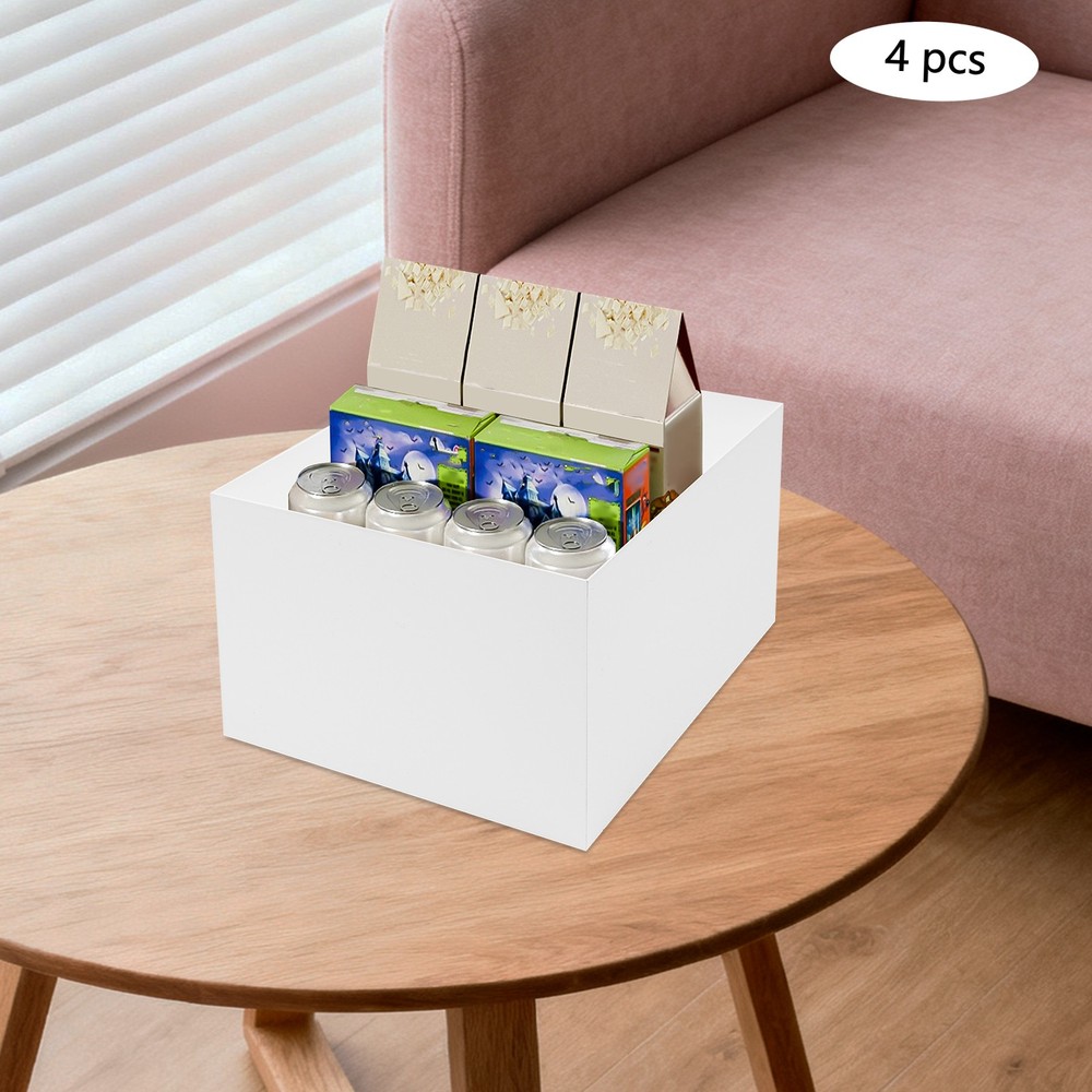 4pcs Cupcake Display Stand Acrylic Buffet Riser Multi-purpose Nesting Stand