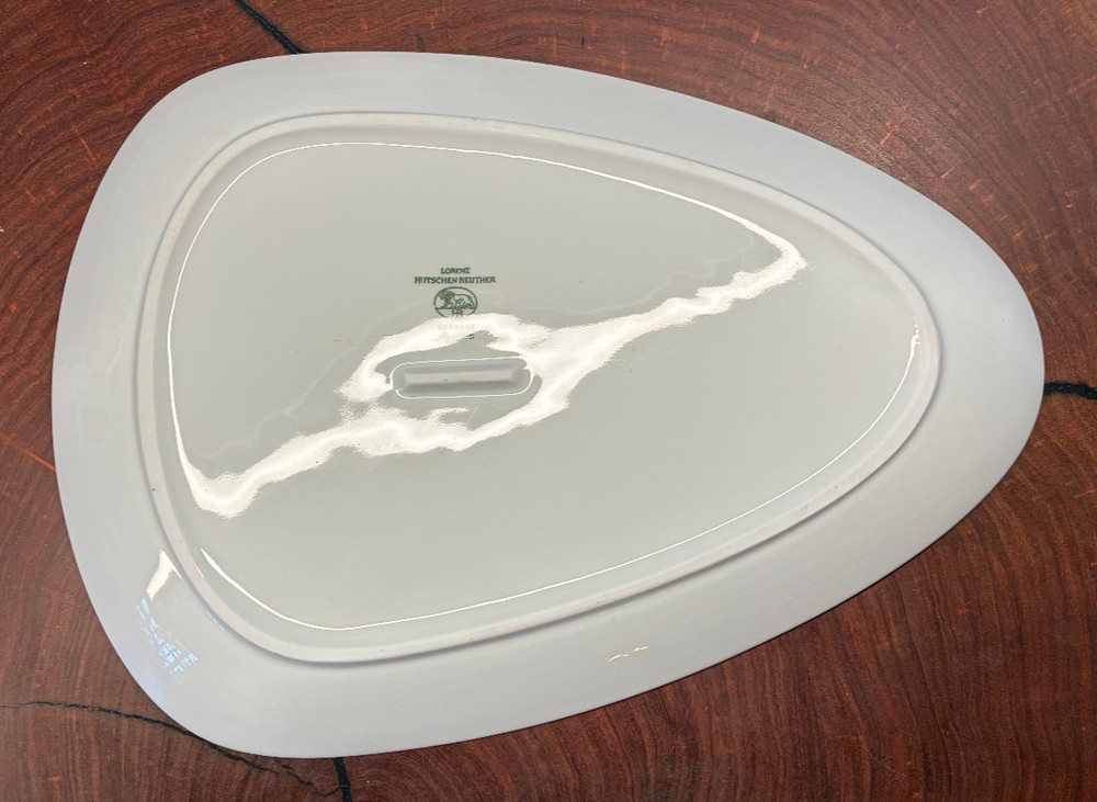 Hutschenreuther Apart Pattern 11" Oval Serving Platter - Excellent Condition