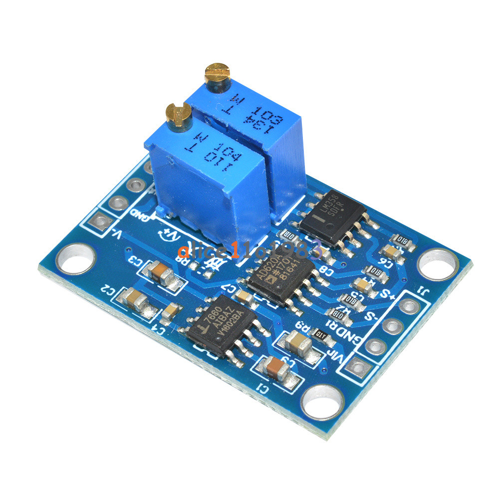 AD620 Microvolt MV Voltage Amplifier Signal Instrumentation Module Board