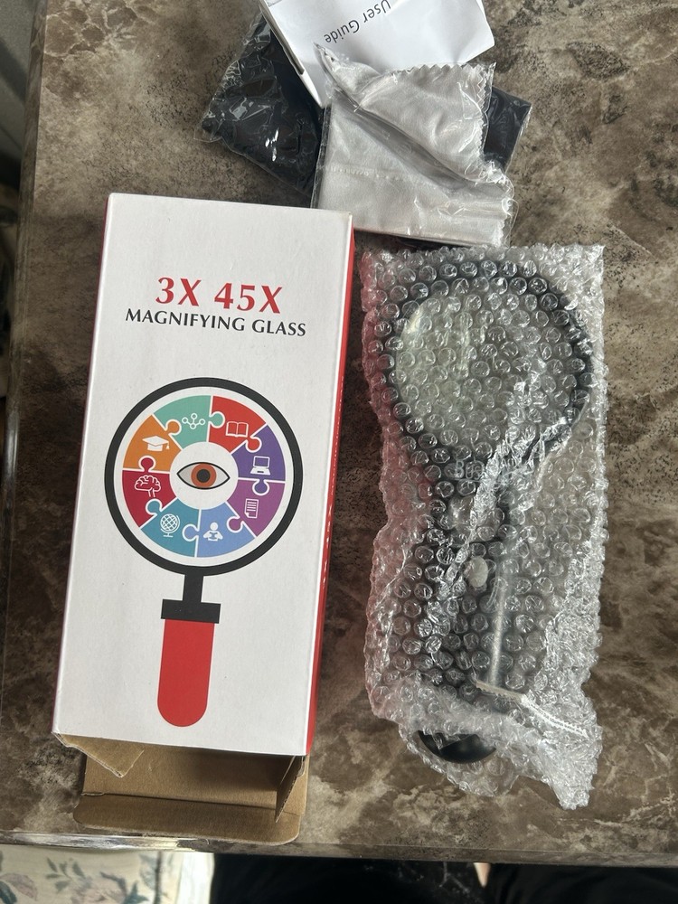 Magnifying Glass for Low Vision Impaired 5X