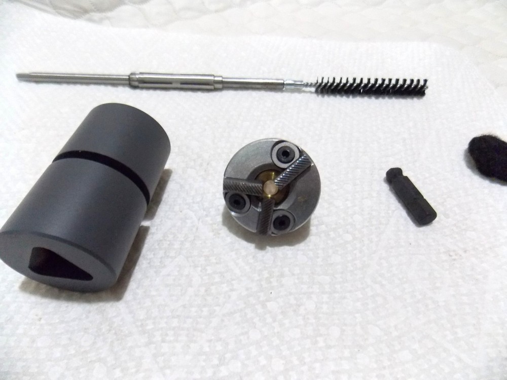 Manson .30 cal.11 degree muzzle crowning tool complete