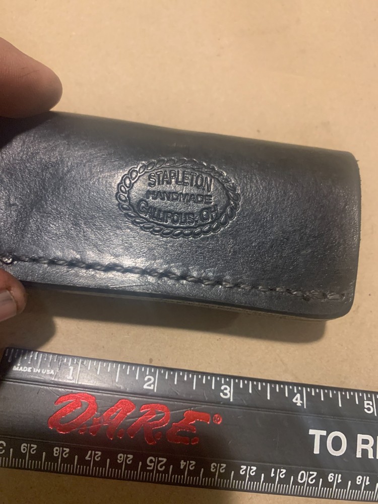 Custom Made 38/357 Ammunition Belt Slide