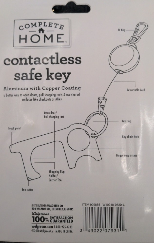 Complete Home Contactless Safe Key