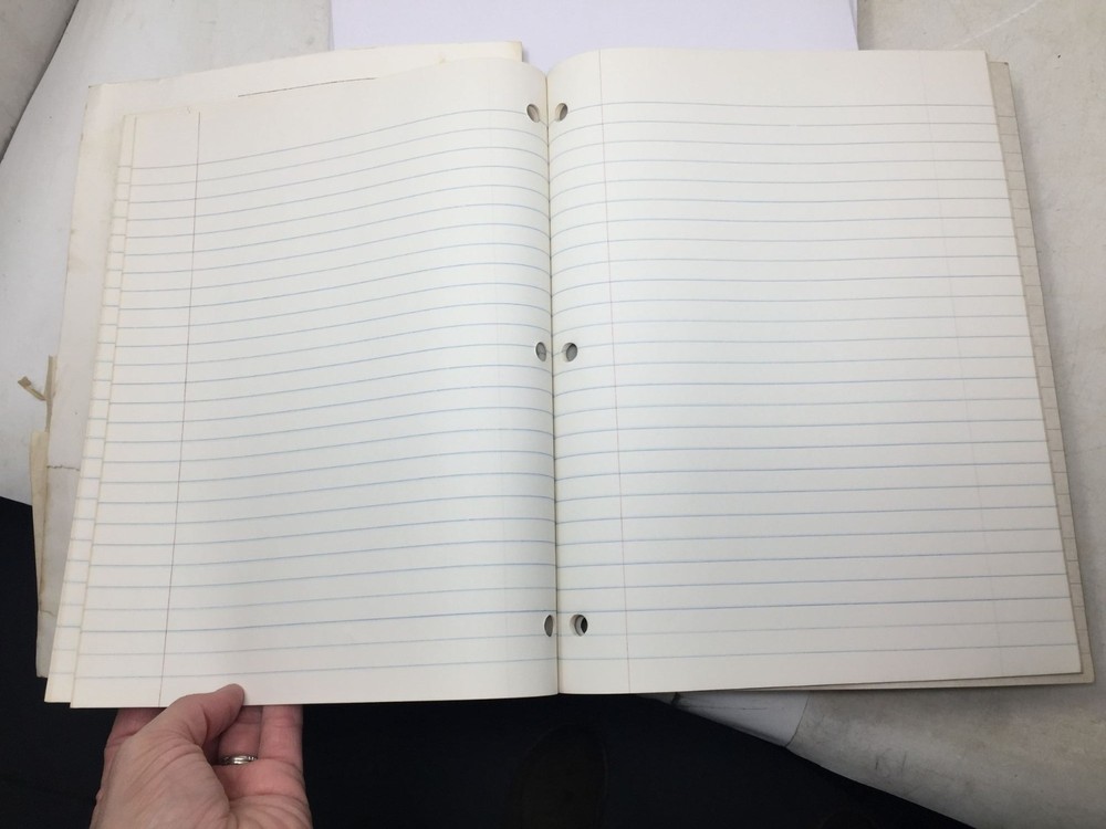 Vintage ''Theme Tablet'' Notebook (8'' x 10.5'')