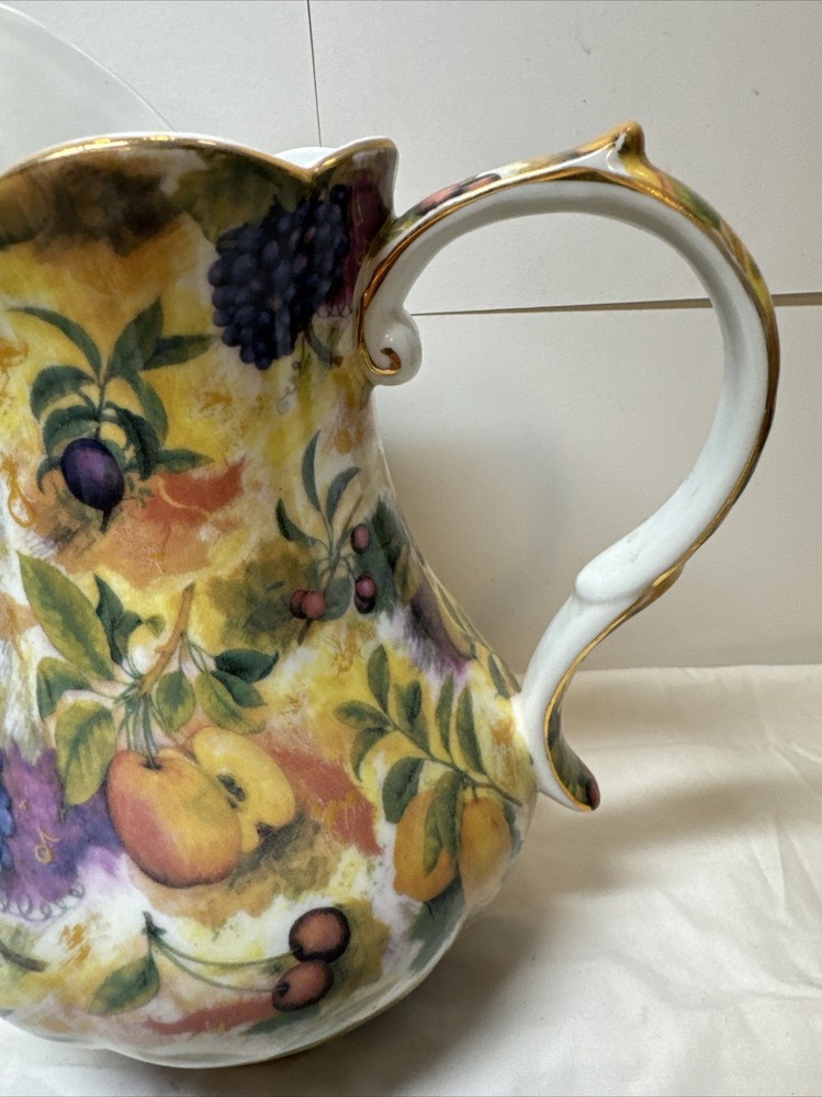 Royal Danube Pitcher ~ Fruit and Berries ~ Serveware ~ Home Decor