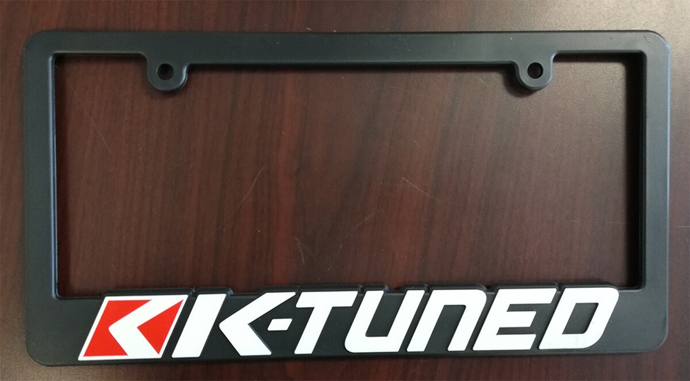 K-Tuned Ktuned Official License Plate Frame