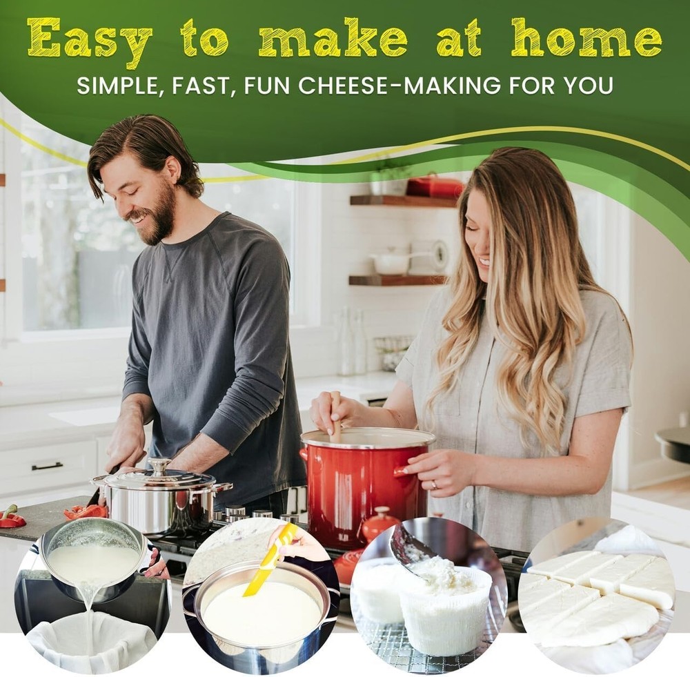 Ultimate 10-Style Cheese Making Kit