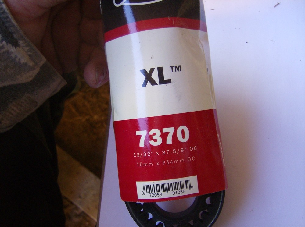 GATES XL 7370 DRIVE BELT