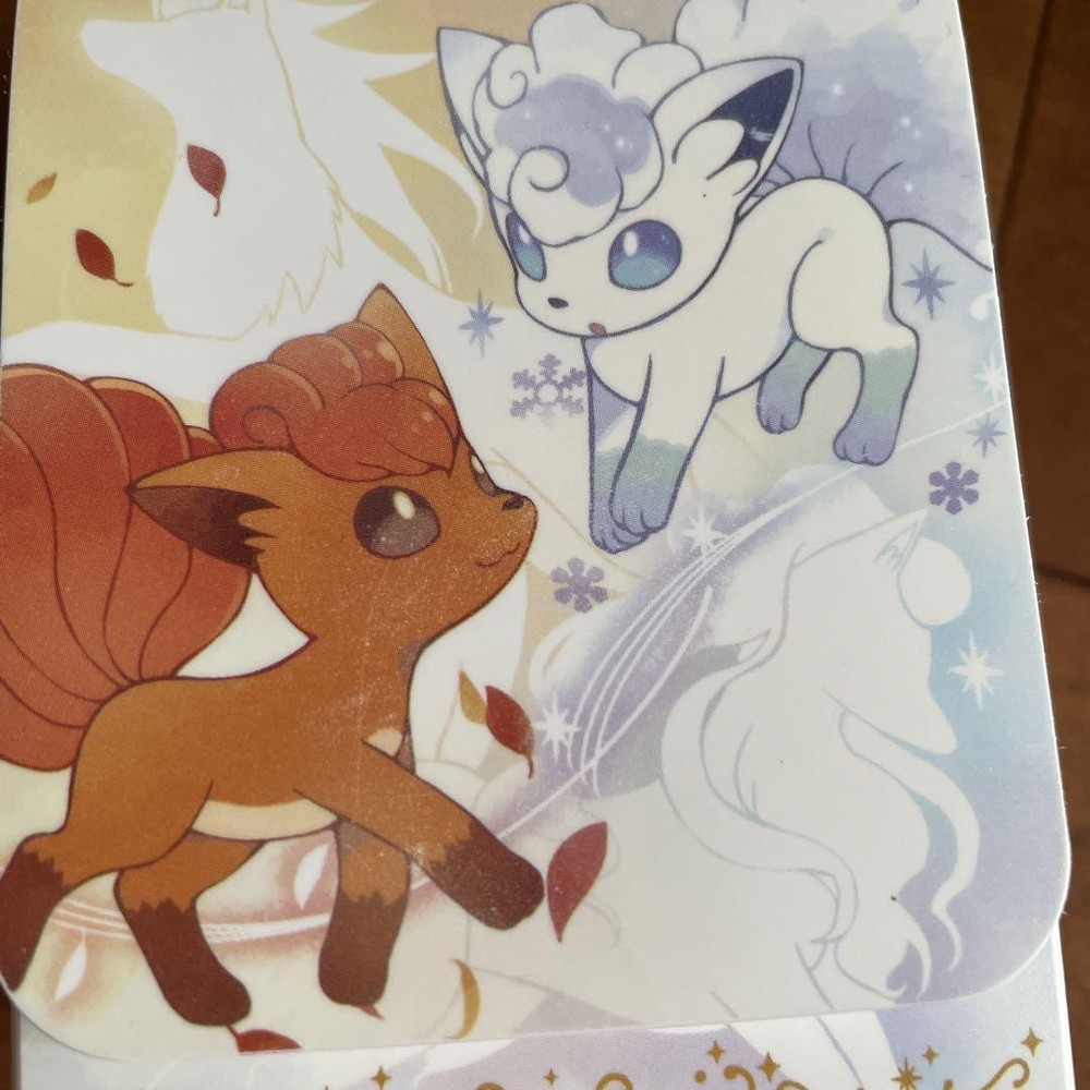 Pokemon Card Game Deck Shield Sleeve Vulpix Alola Vulpix