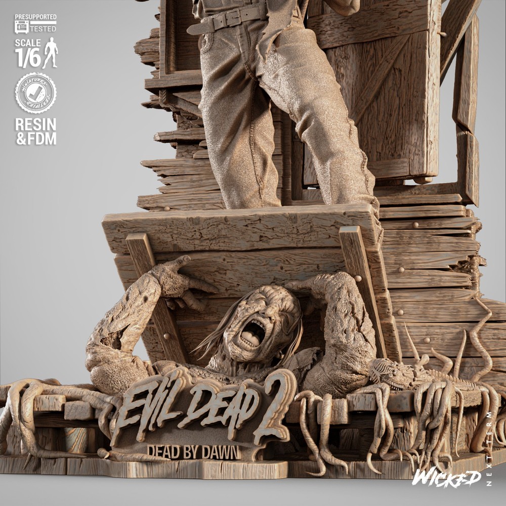 Ash Evil Dead Diorama model kit unassembled unpainted see Description