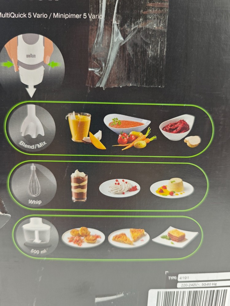 Braun Minipimer 5V Hand Blender – Open Box