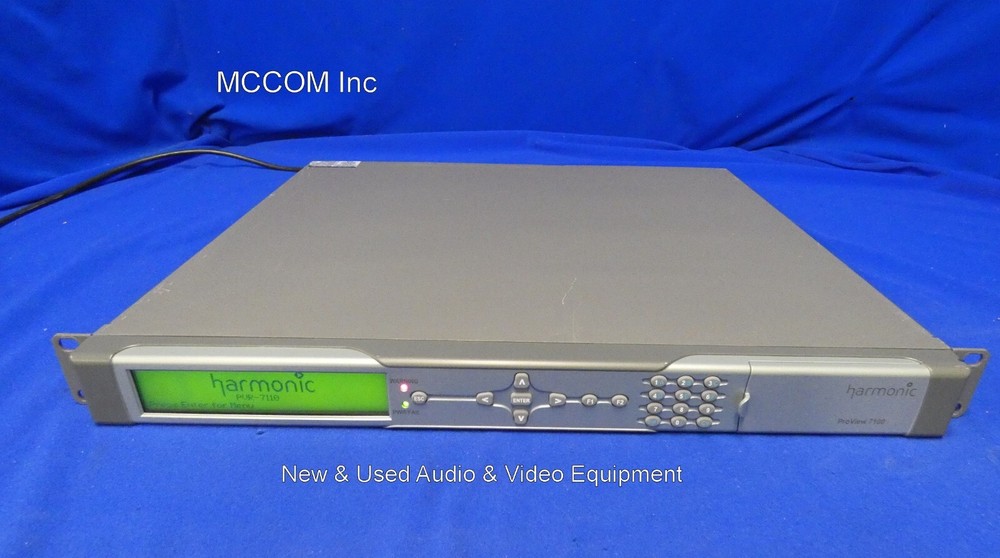 Harmonic ProView 7100 Series PVR-7110 Integrated Receiver/ Decoder w/LNB