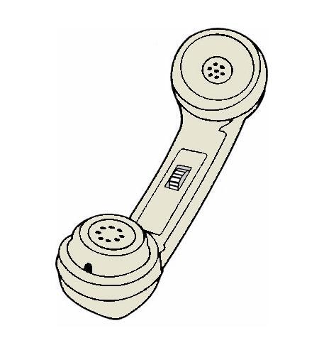 Forester solutions inc 500M-NC-1-44 Special Needs Handset In Ash
