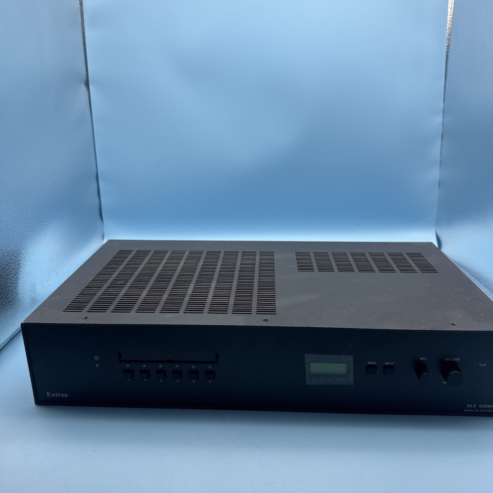 Extron MLS 506MA Multi-Format 6-Input MediaLink Switcher No Adapter