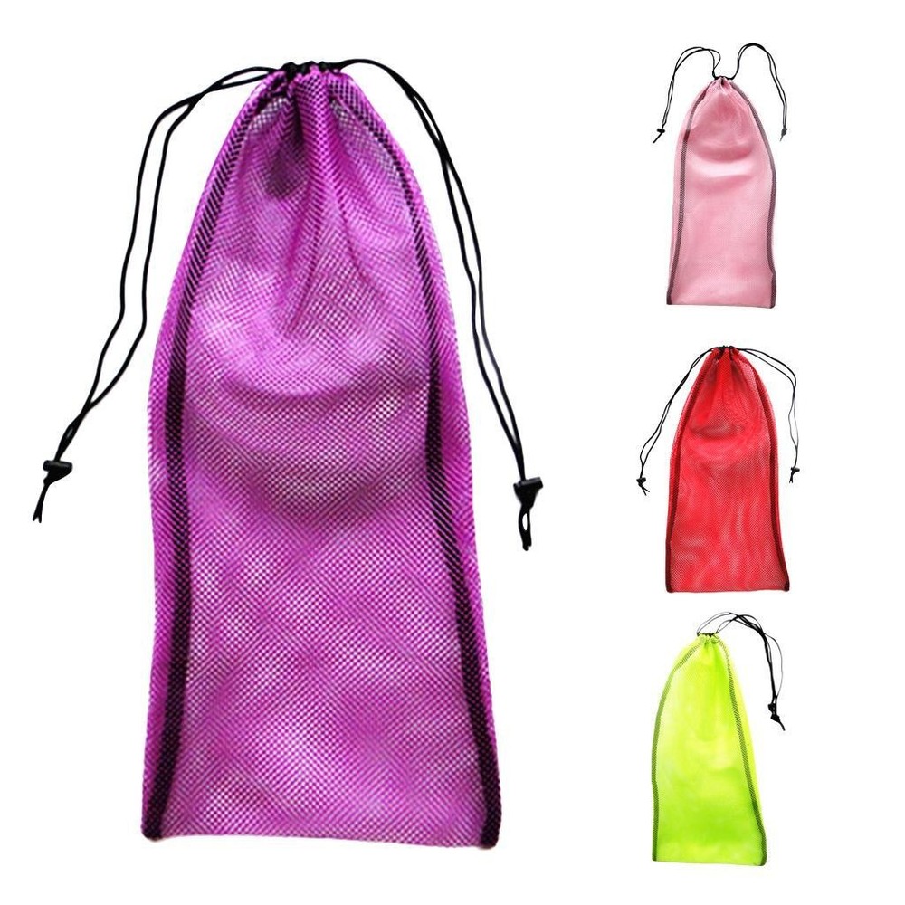 Mesh Bag, Sport Equipment Drawstring Bag Stuff Sack for