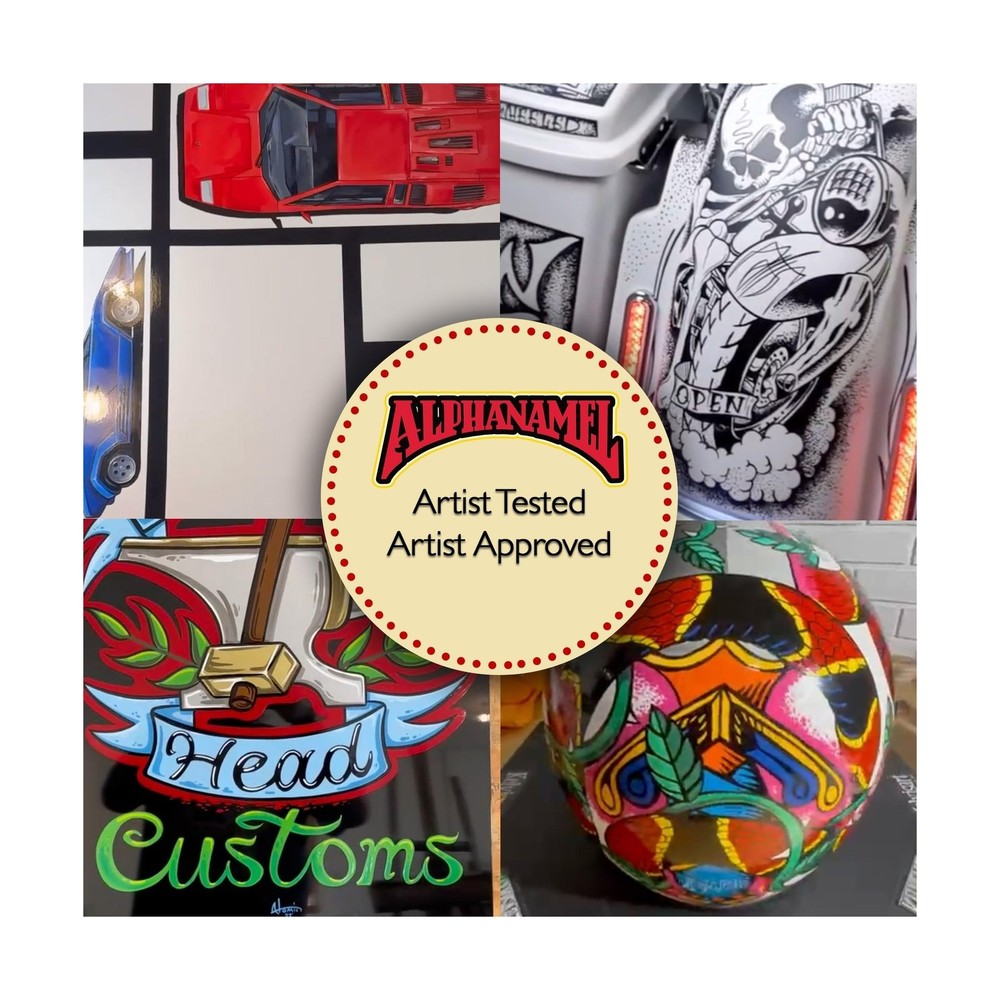 Alphanamel Ultimate Painters Gift Box - Complete Set for Artistic Creations w...