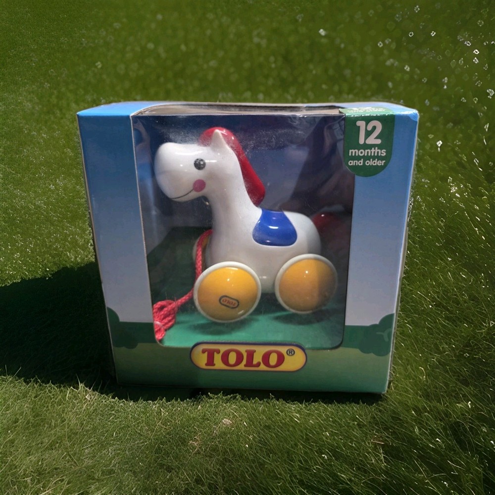 Tolo Pull Along Pony From Baby Einstein NIOB!!!