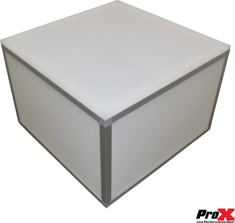 LUMO STAGE 24" Acrylic Platform Stage Section Riser 2' x 2'