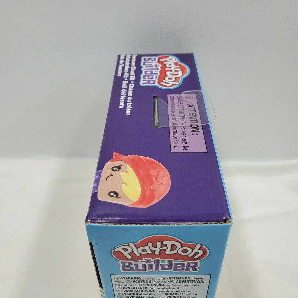 Play Doh Builder Treasure Chest Kit New 5+