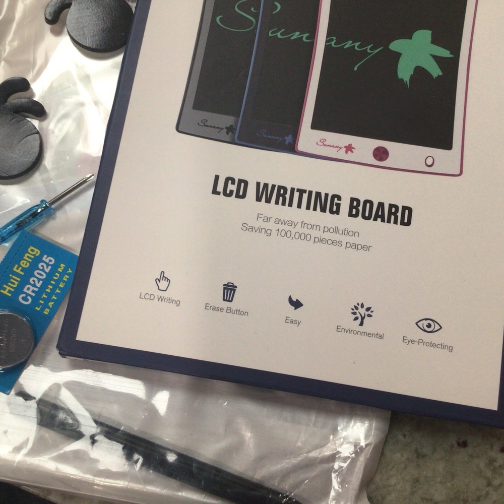 8.5” Electronic Digital LCD Writing Drawing Tablet Pad Graphics Board Notepad