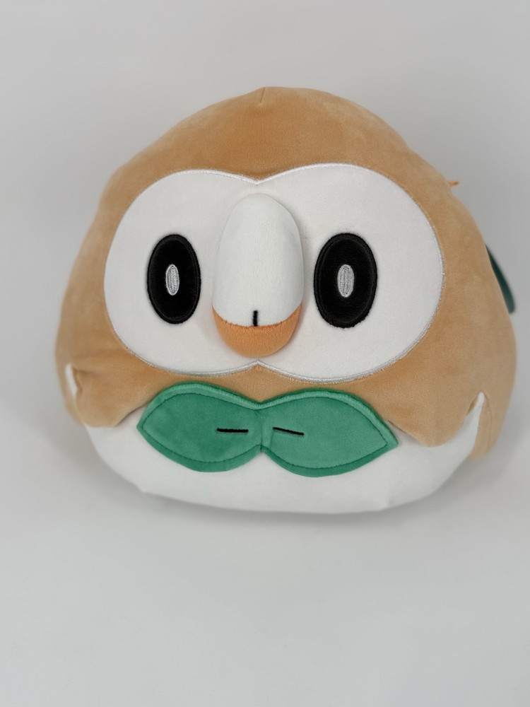 Pokémon Squishmallows Rowlet Plush w/ Original Tags