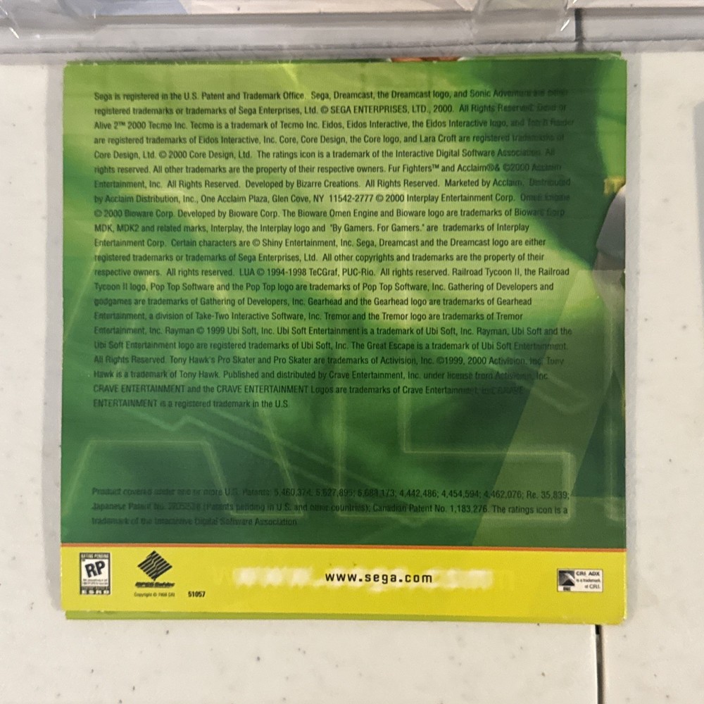 Sega Dreamcast Performance Astropad, VMU, memory card, controller ext