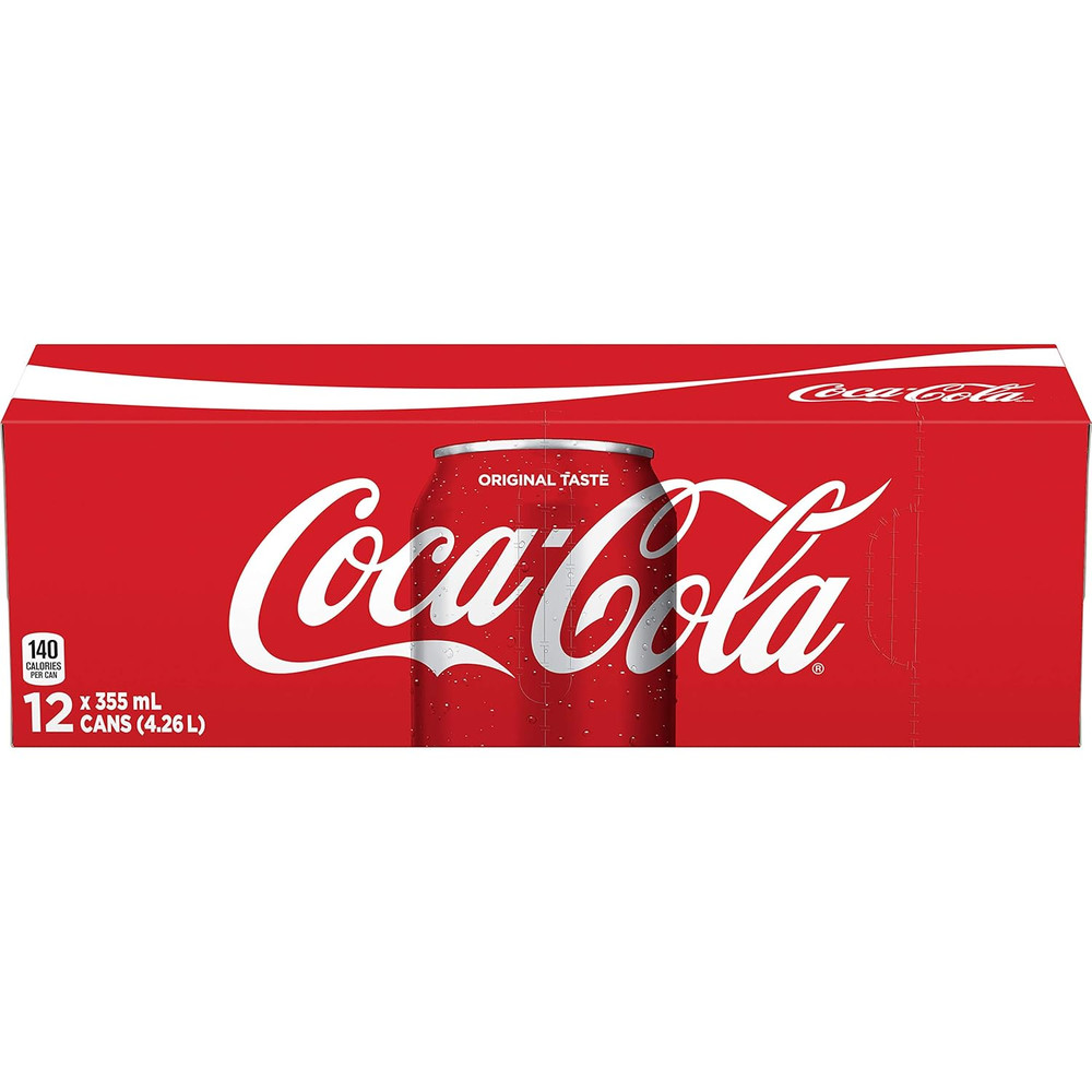 Coke Classic 355Ml 12Pk, Soft Drinks - {Imported from Canada}