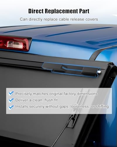 2 Pack Replacement Cable Release Cover Compatible with BakFlip Tonneau Covers,