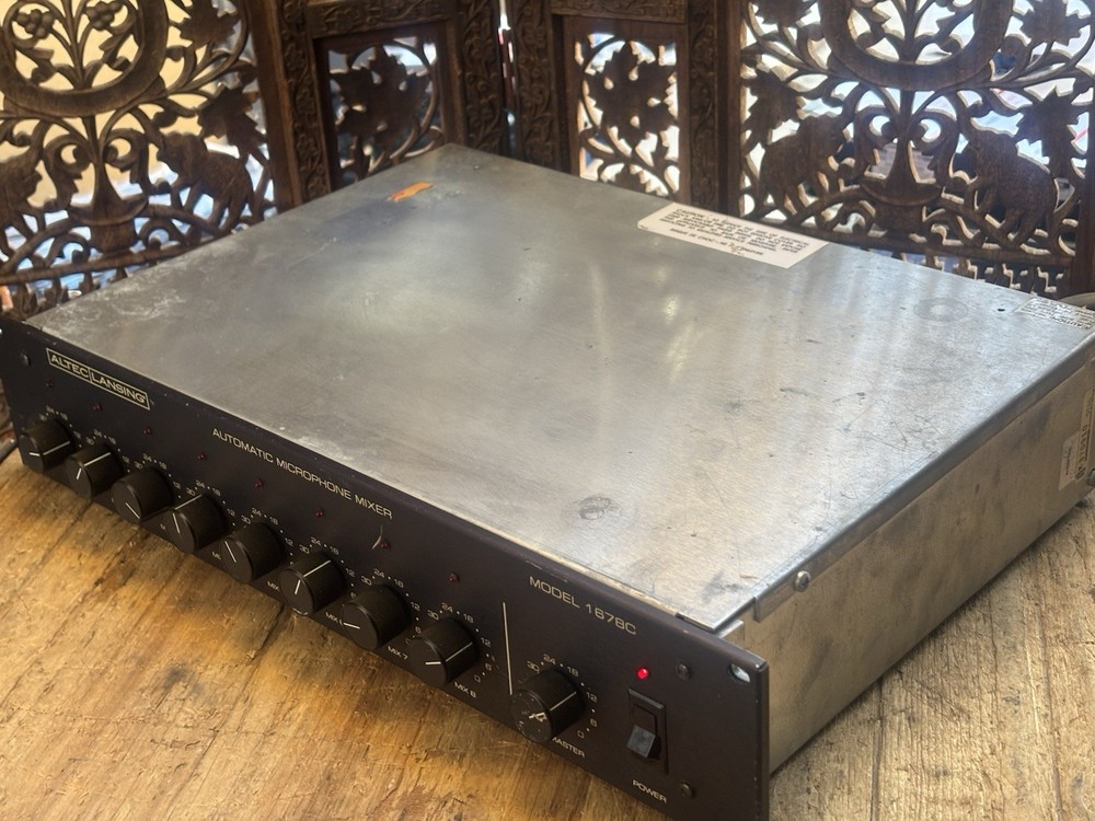 Altec Lansing 1678C 8 Channel Automatic Microphone Mixer