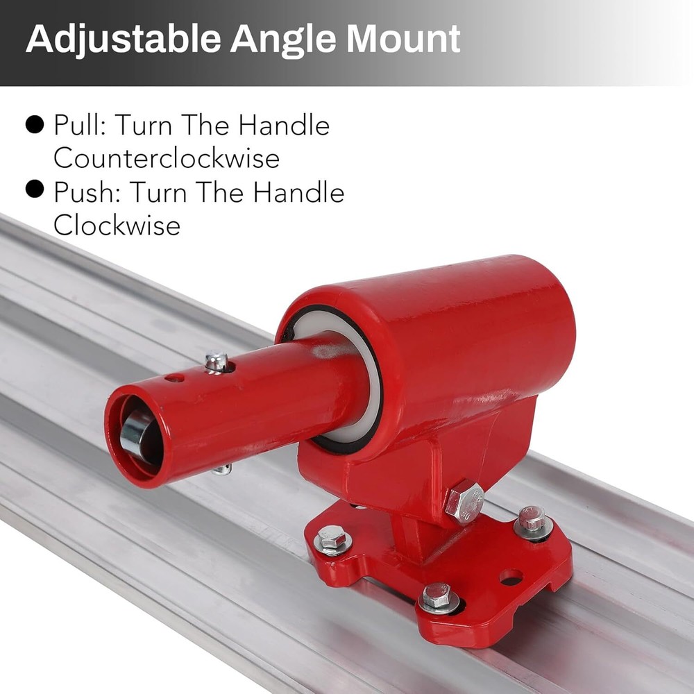 Bull Float Concrete Float Tool 48x8 in Concrete Tool Trowel Handle & Bracket US