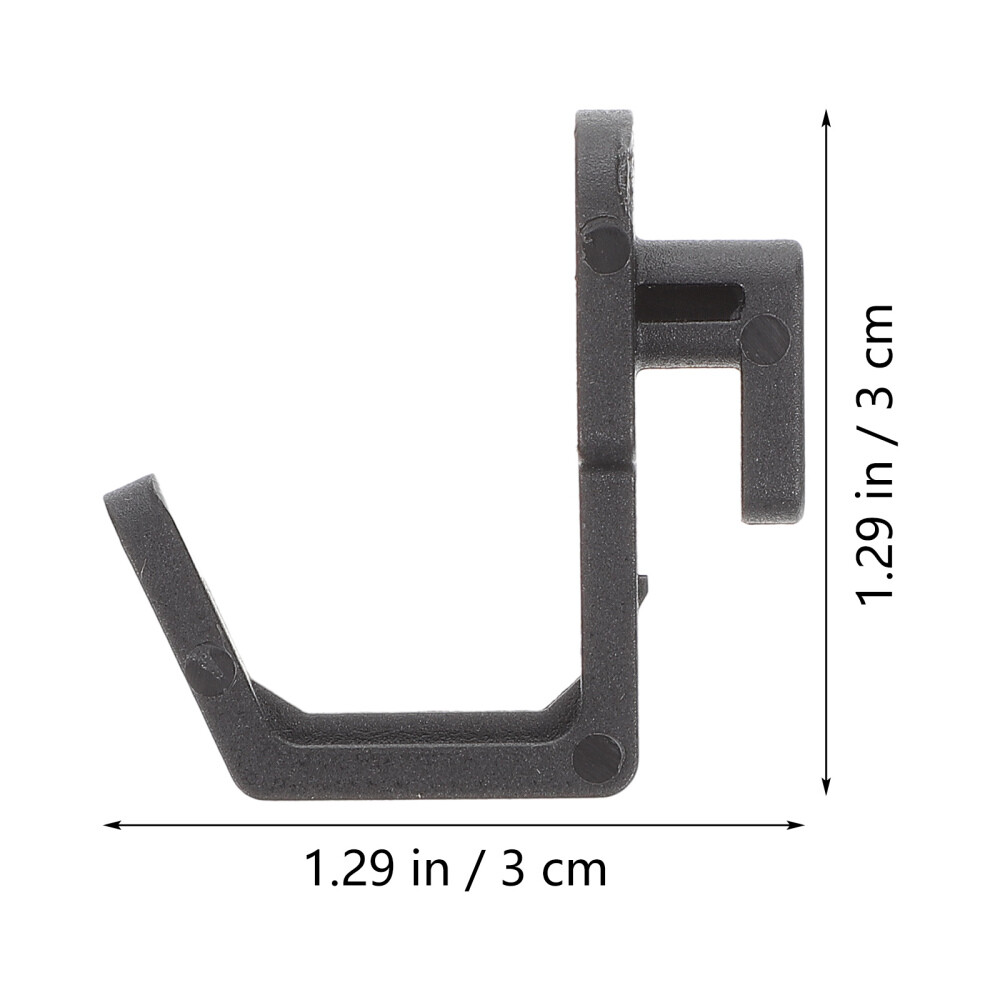 20pcs Shelf Hooks Pegboard Hook Shelving Hook J Shape Garage Store Hooks