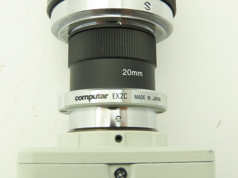 JAI CCD Video Camera Sensitive Monochrome Analog 12VDC 50MM Computar